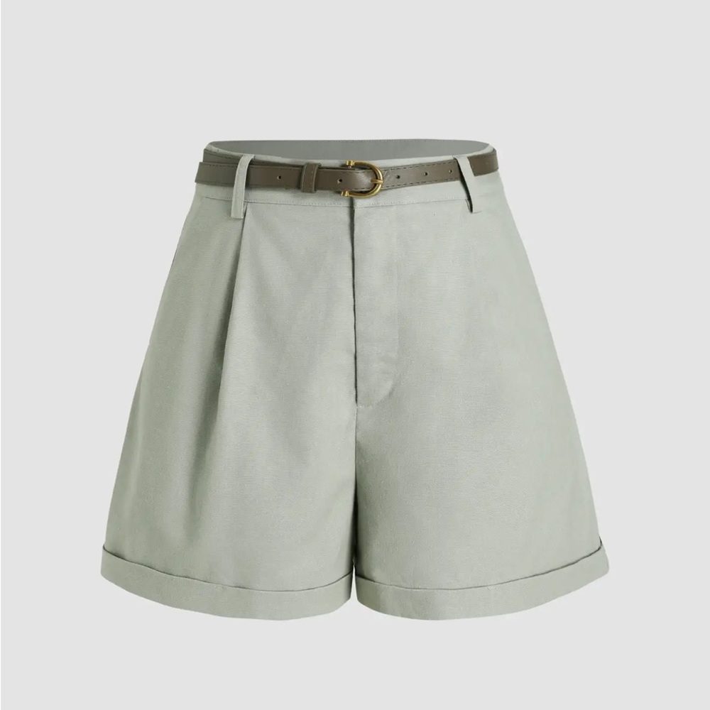 Women's Green Shorts